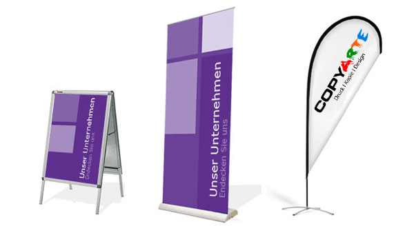 Messedruck Banner