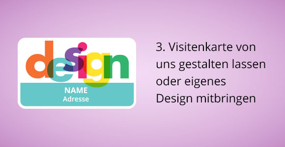 Visitenkarte Gestaltung und Design